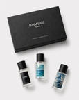 Adam Pare men's perfume gift set with three 30ml bottles