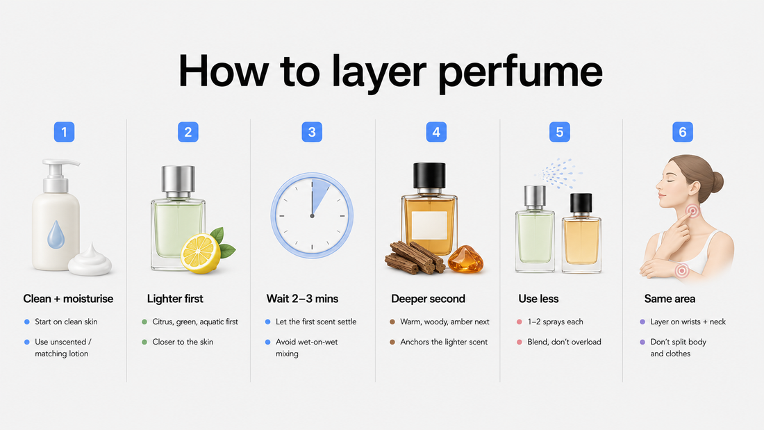 How to layer perfume